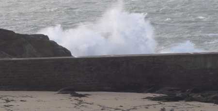 tempête sur Saint-Michel - Bourg de Batz